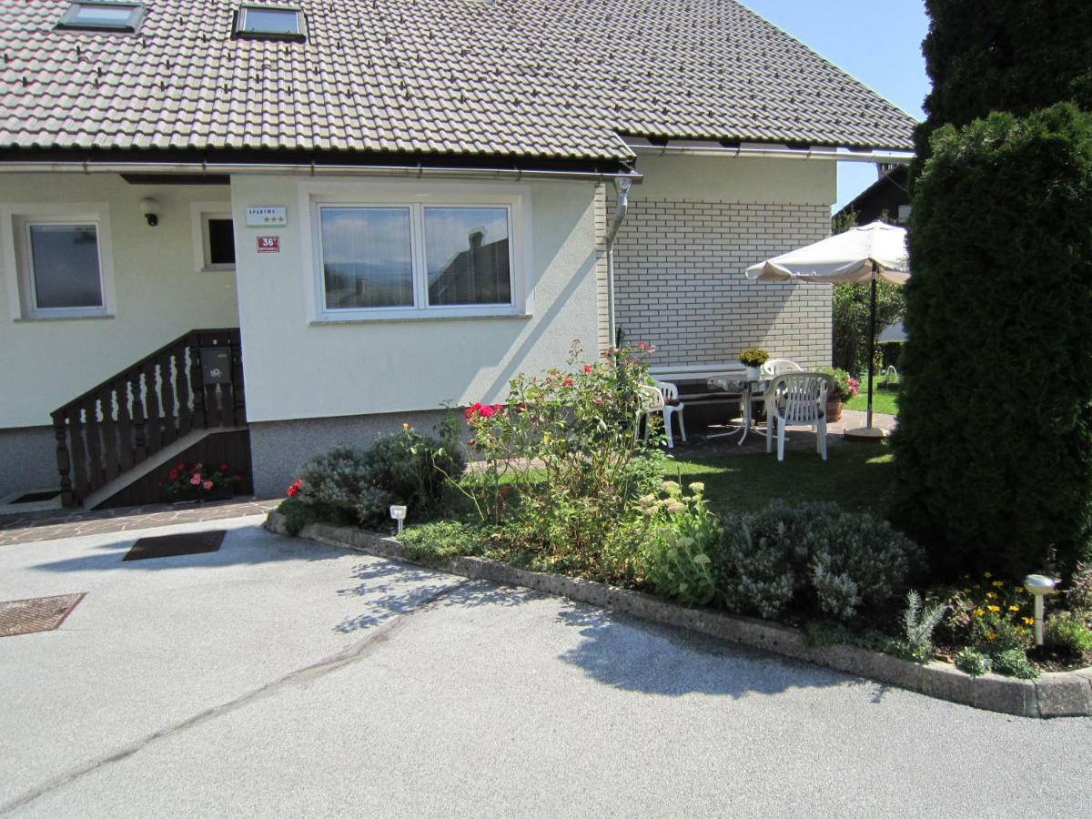 Apartma Majda Lägenhet Bled Exteriör bild